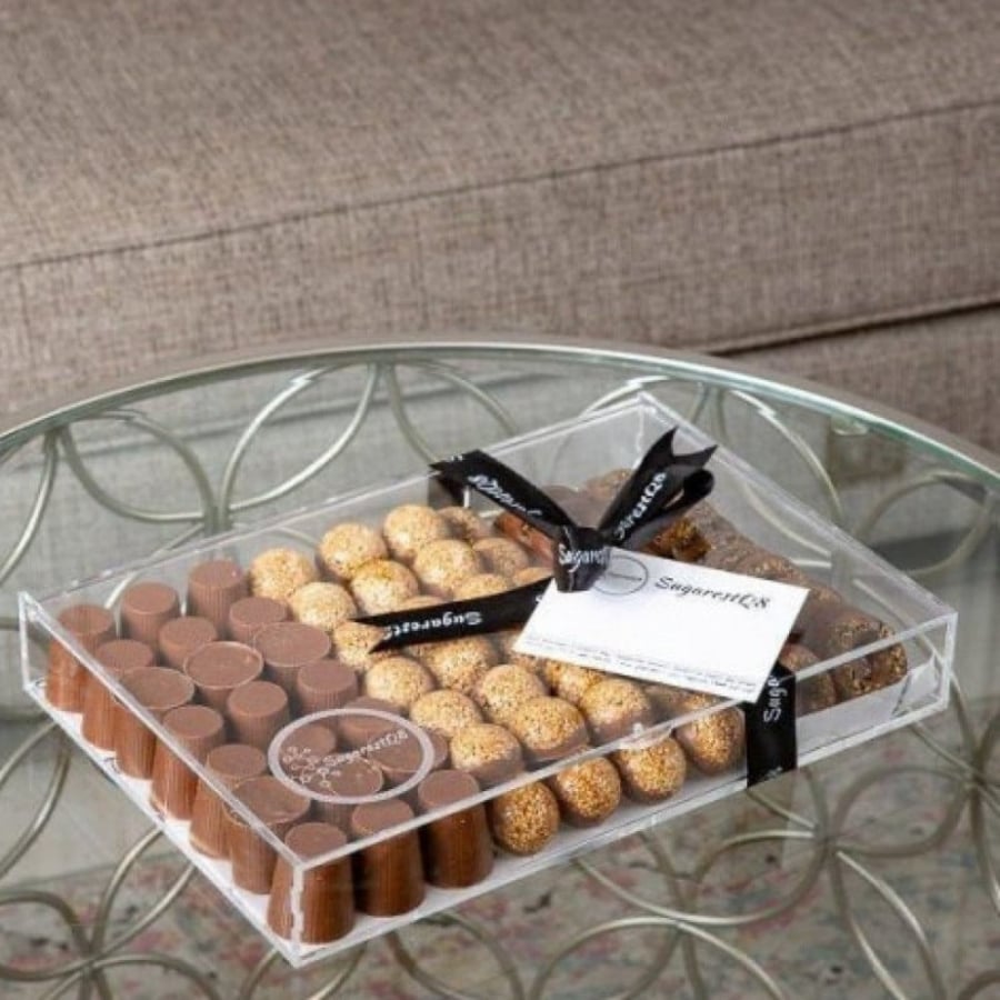 Rectangular acrylic boxes