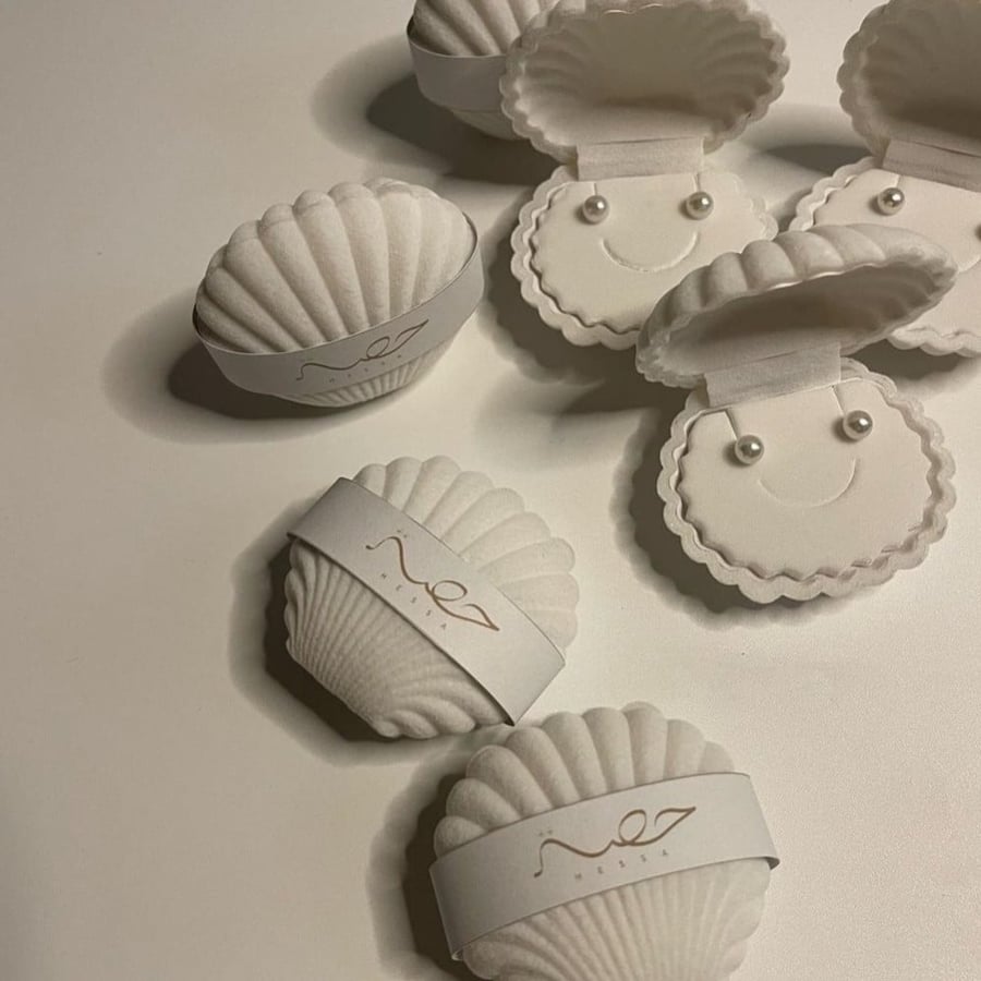 Shells printed paper distributions