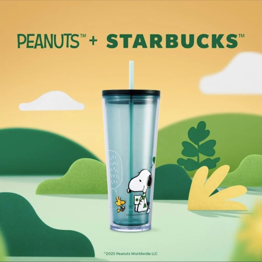 Starbucks x Peanuts cold cup