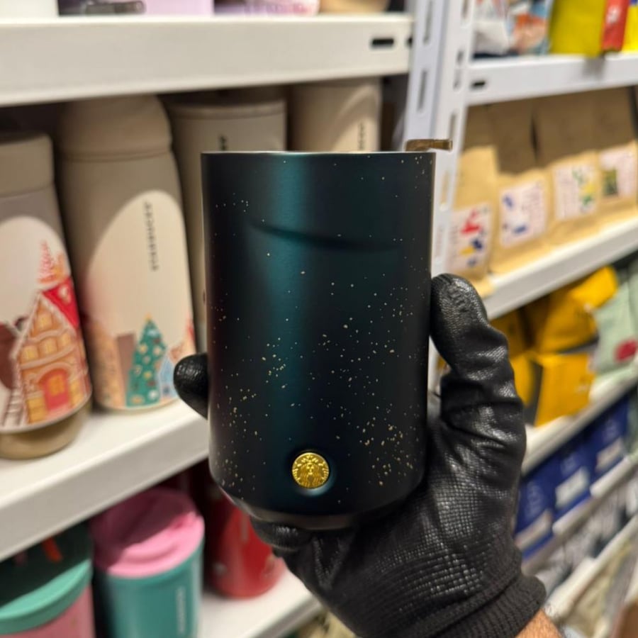 Starbucks Thailand - Small dark purple cup 355 ml