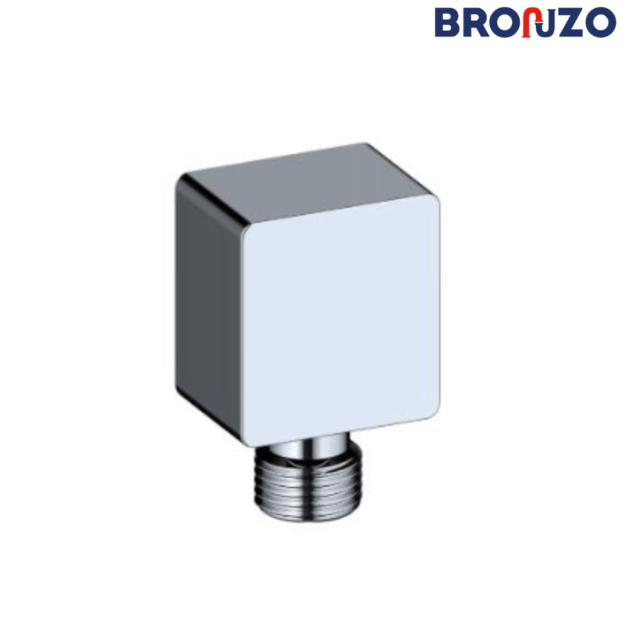 كوع دش مخفي كروم BRONZO