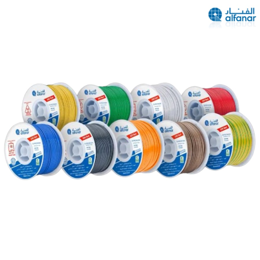 سلك الفنار 500 قدم 4 مل رقم AWG12