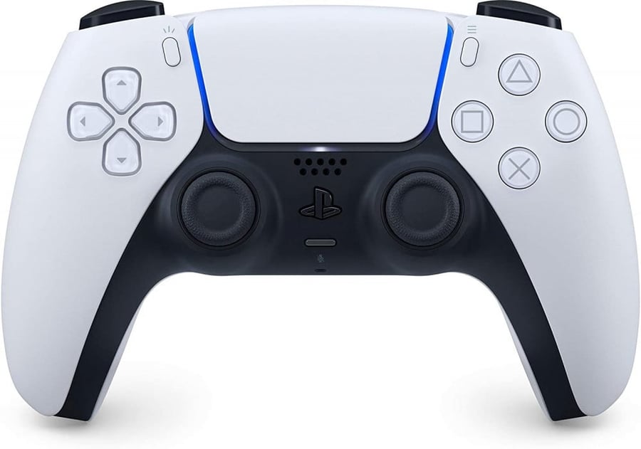 وحدة تحكم دوال سينس لاسلكية لجهاز PlayStation 5: (اصدار المملكة العربية السعودية) - PS5 أبيض و اسود