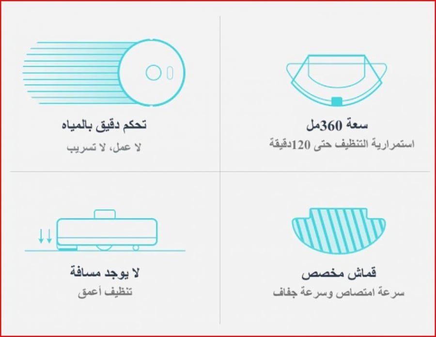 ABIR X8 - مكنسة كهربائية روبوتية المتطورة، ملاحة ليزر ليدار