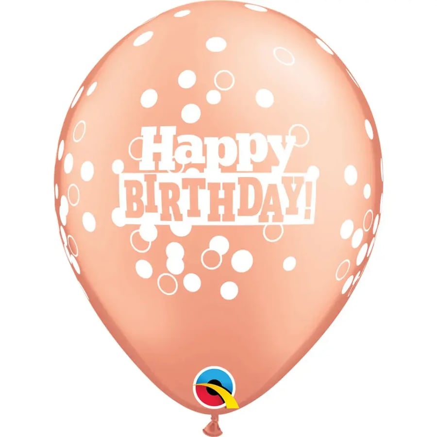 بالون مطبوع - happy birthday