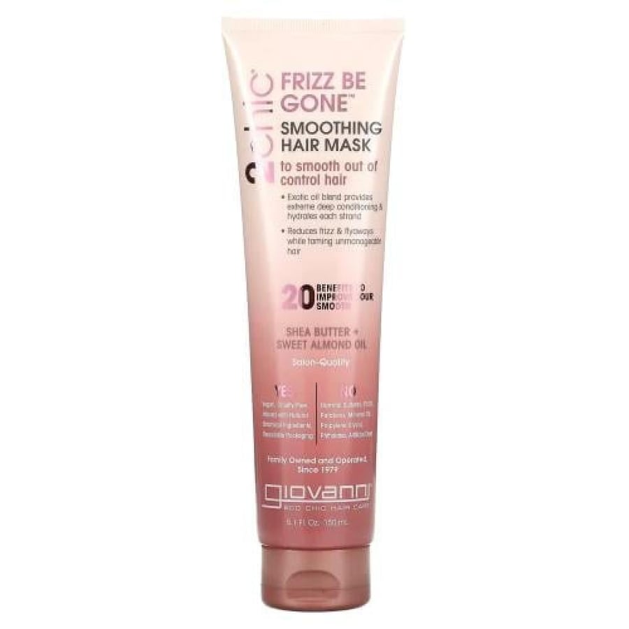 جيوفاني 2chic قناع شعر Frizz Be Gone الملطف لإضفاء نعومة على الشعر