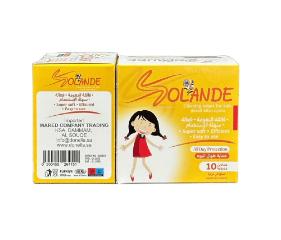 مناديل مبللة للصغار SOLANDE