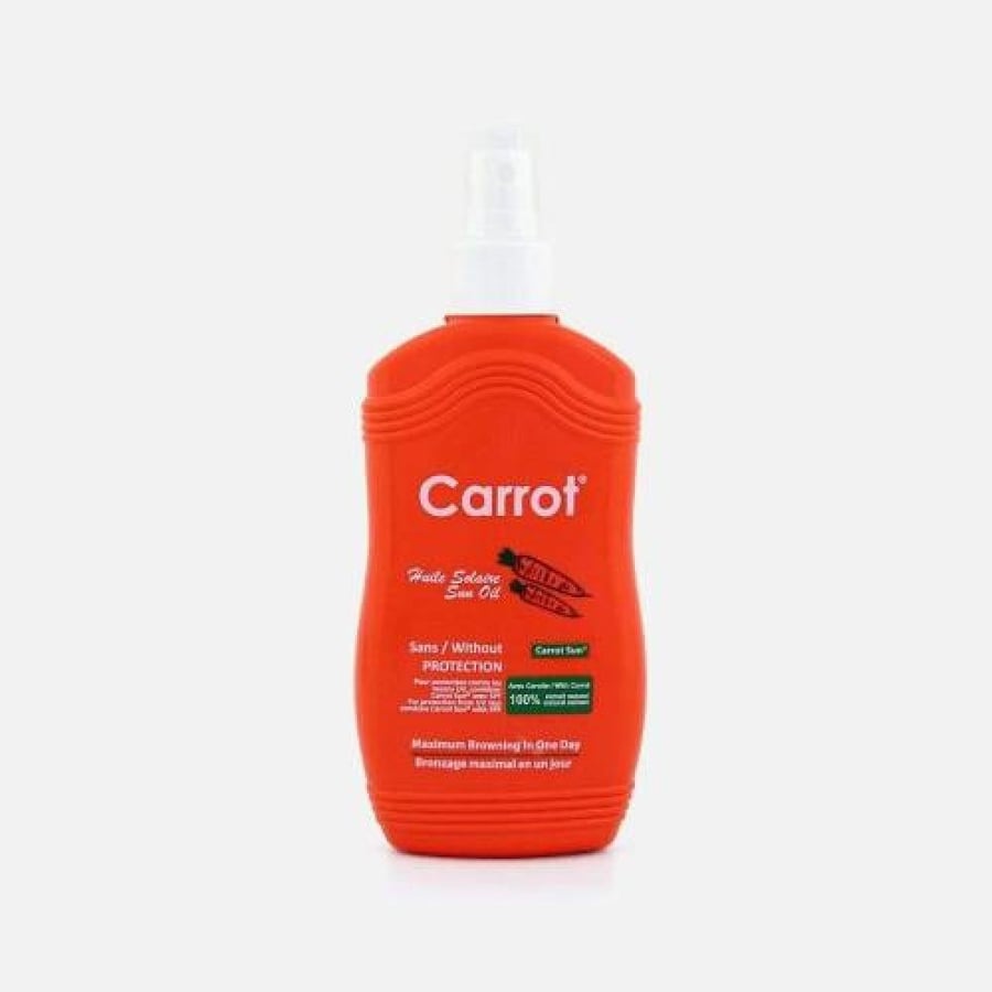كاروت صن زيت تشميس للبشرة بالجزر 200ml