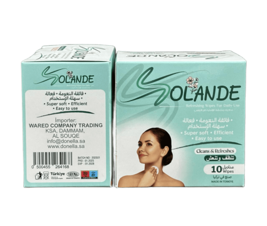 مناديل منعشة للاستخدام اليومي SOLANDE