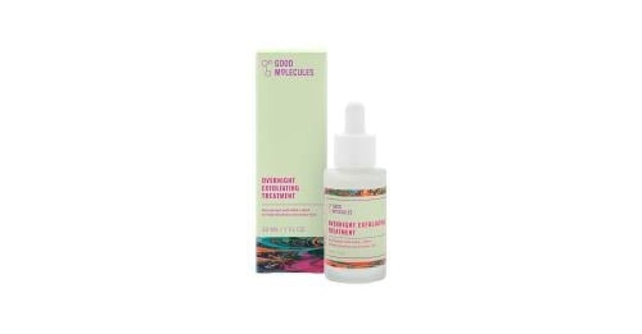 سيروم التقشير الليلي Good Molecules AHA BHA 10 لتجديد البشرة 30 مل