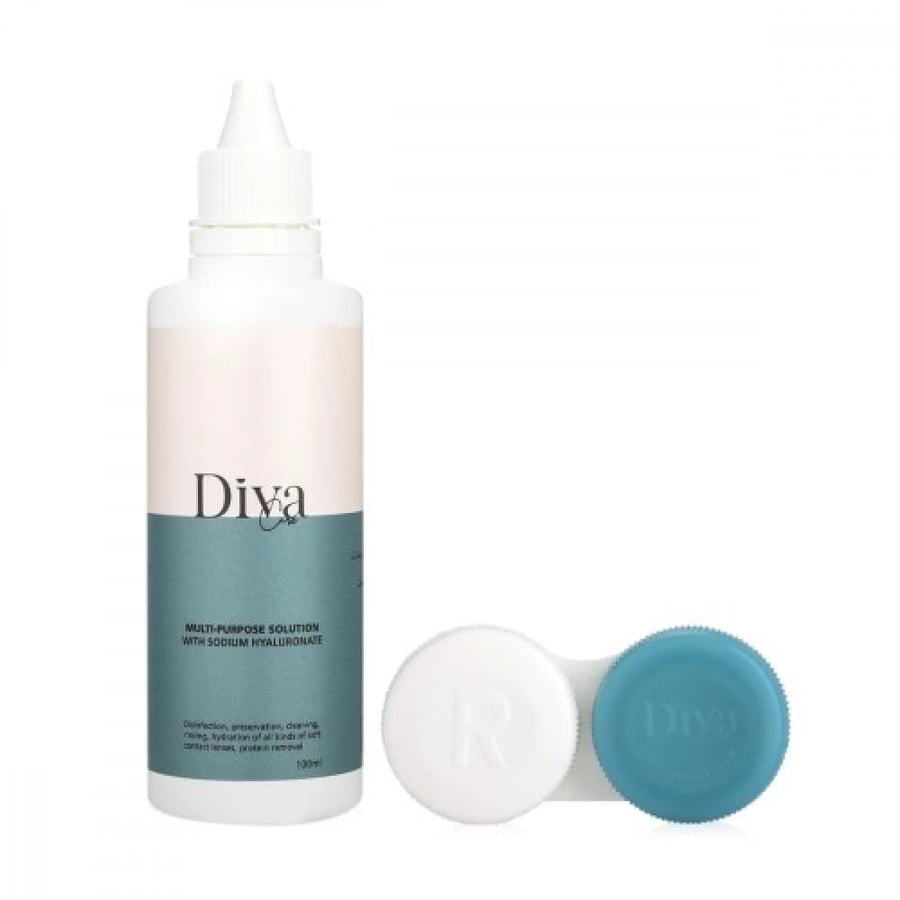 محلول عدسات ديفا Diva