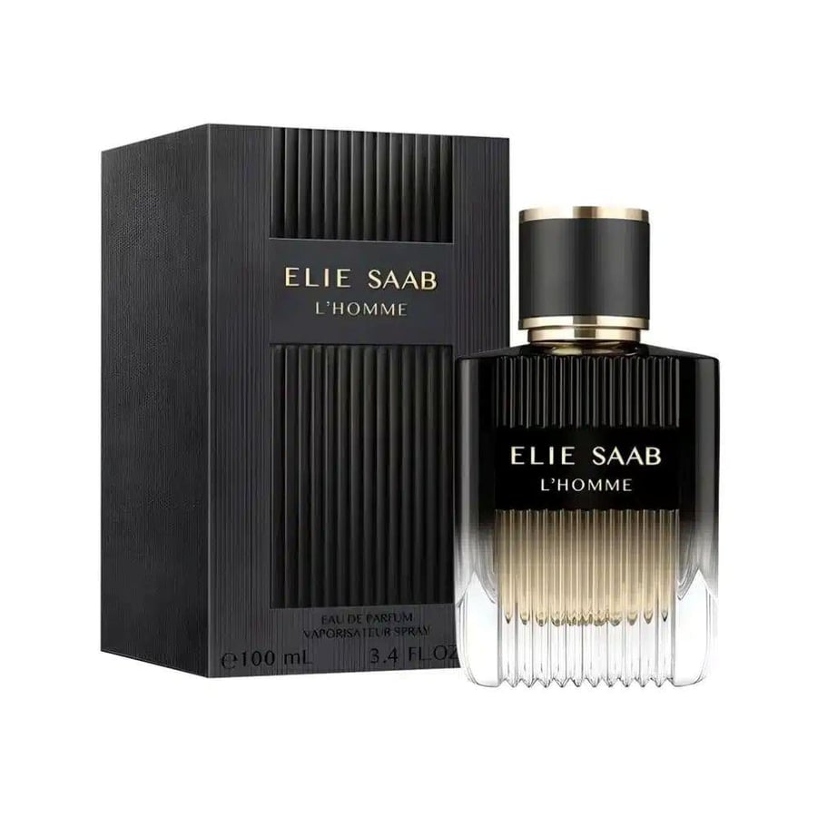 زجاجة عطر إيلي صعب لوهوم Elie Saab LHomme Eau de Parfum الأنيقة 100مل
