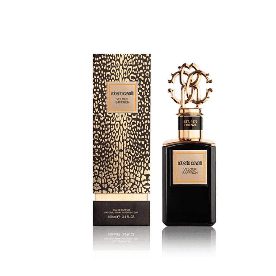 زجاجة عطر روبرتو كافالي جولد فيلور سافرون Roberto Cavalli Gold Velour