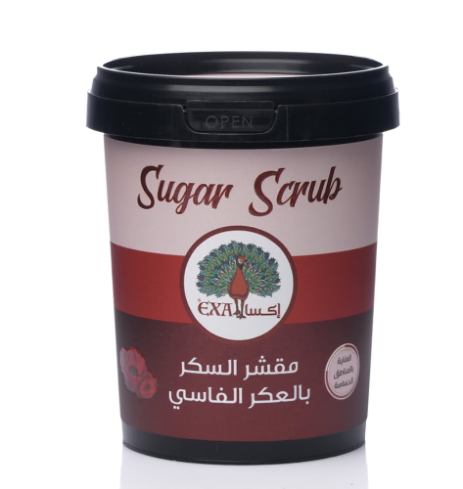 اكسا مقشر السكر العكر الفاسي 600غرام