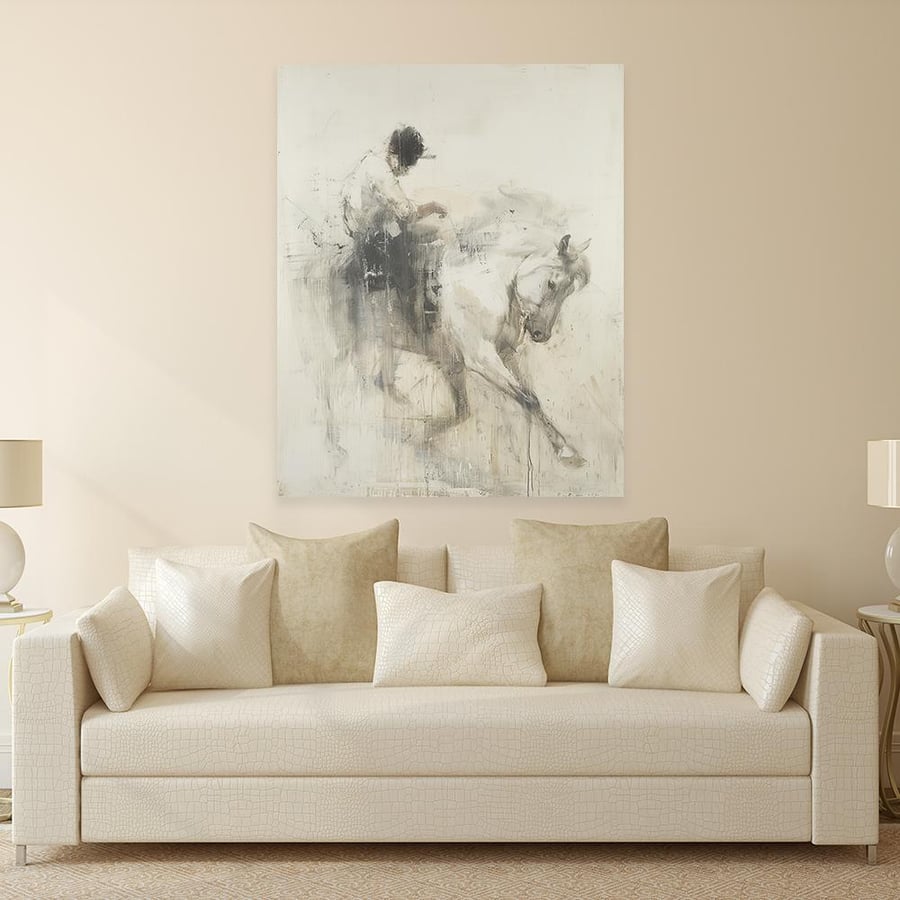 لوحة خيل تصميم مودرن-لوحات الخيل-فن الابتكارات للوحات الجدارية