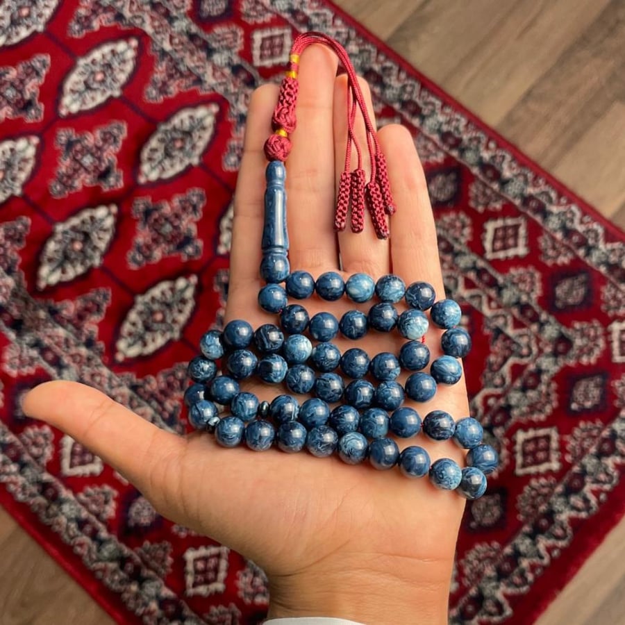 بكلايت ازرق مموج