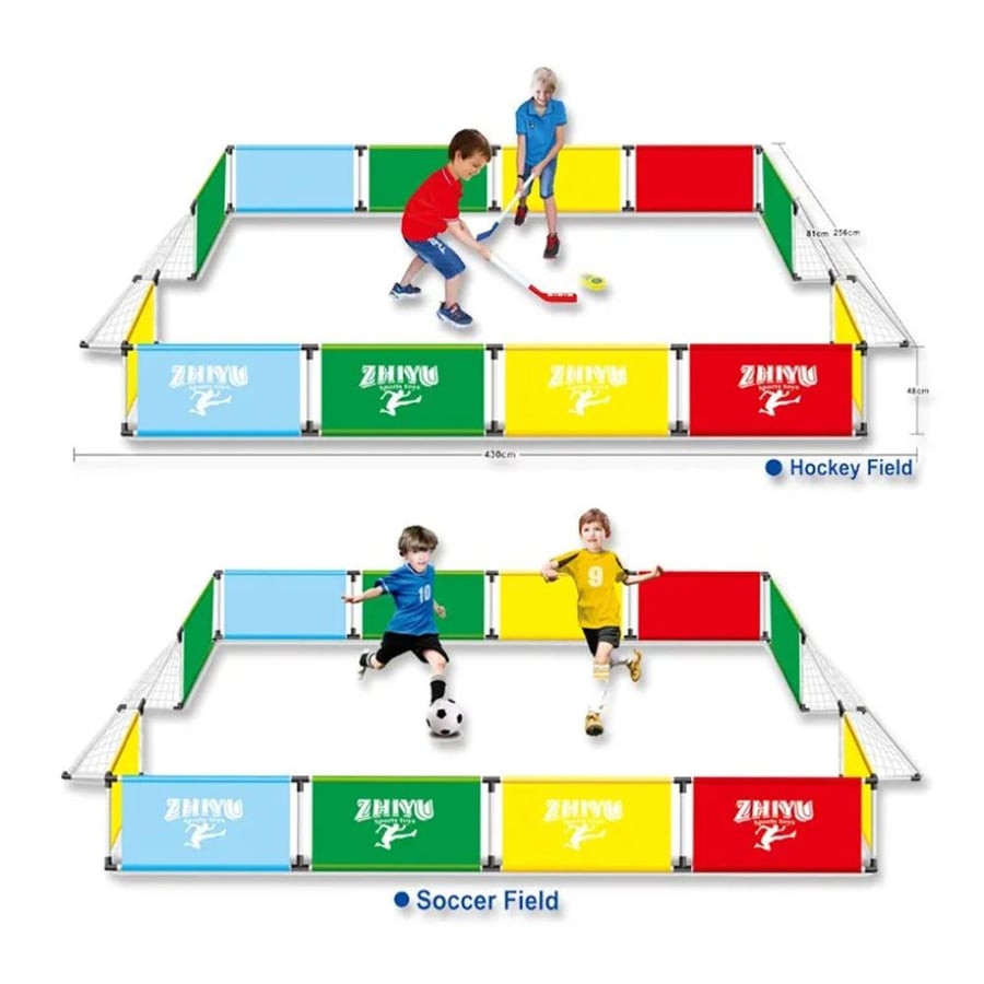 Large playground barriers