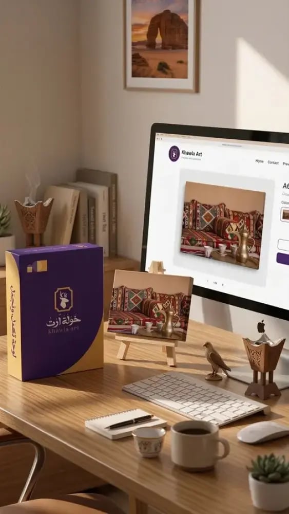 طباعة لوحات كانفس صغيرة