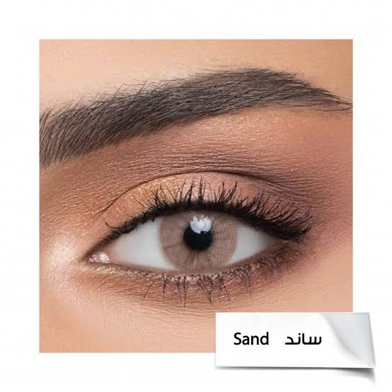 افيل عدسات لاصقة يومية ساند بلاتو