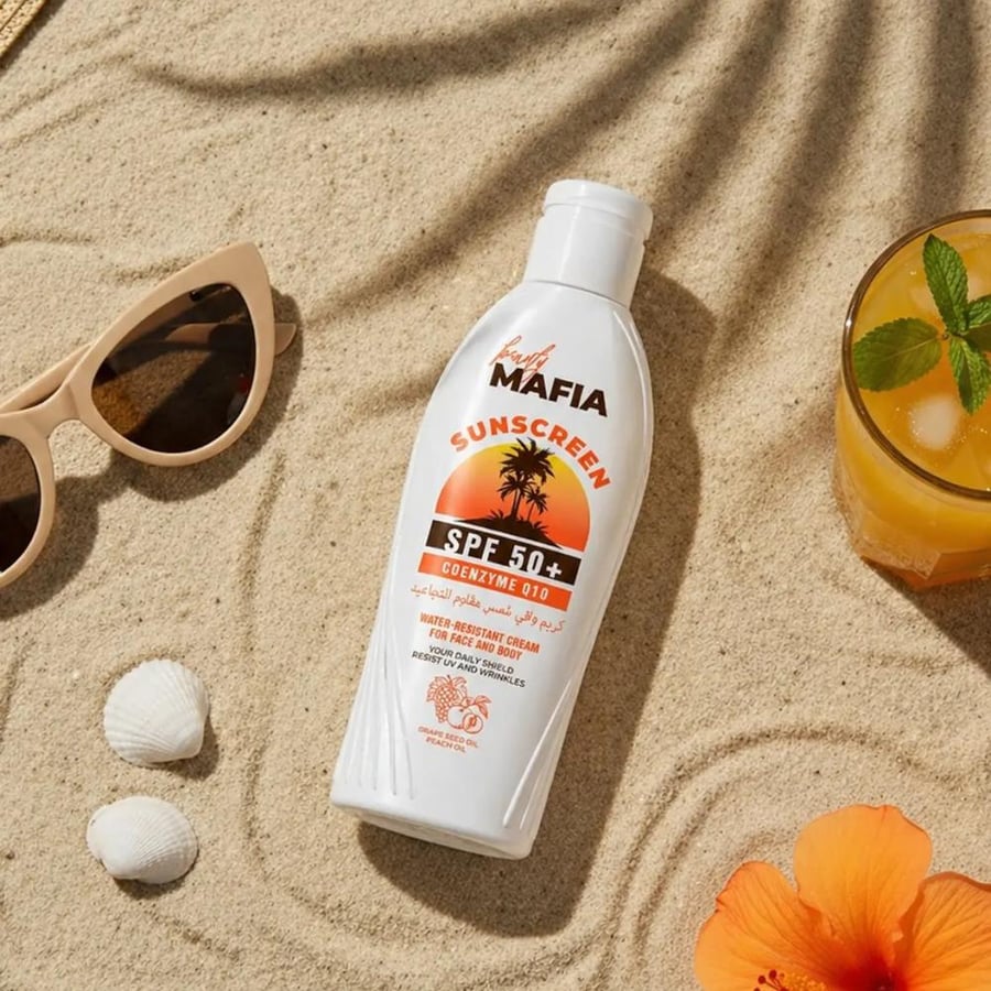 بيوتي مافيا كريم واقي شمس  Spf 50+ مقاوم للتجاعيد 140 مل