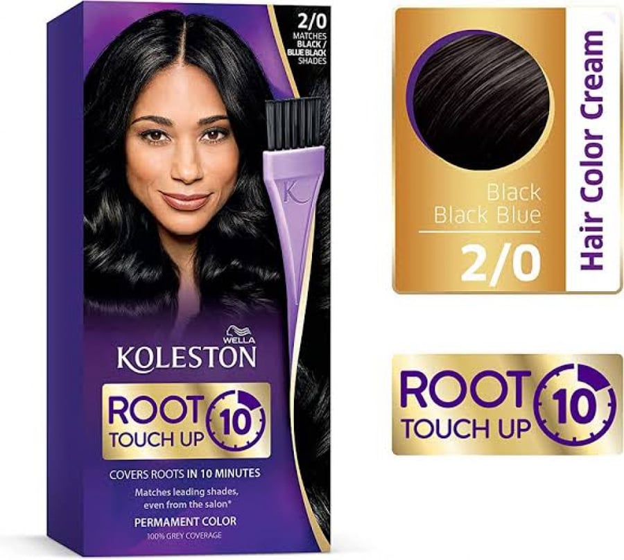 كوليستون صبغة الشعر رووت اسود مزرق 2/0