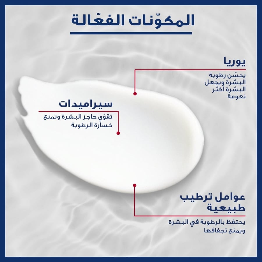 يوسرين كريم مركز للعناية بالقدم الجافة 10 % يوريا 100 مل