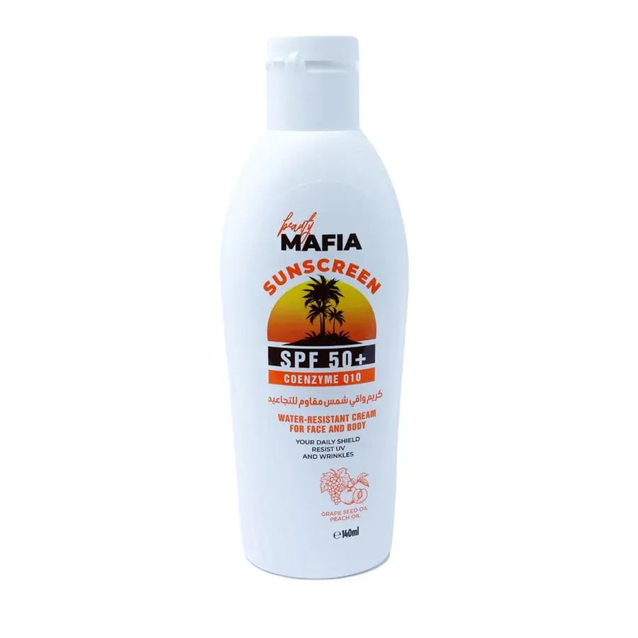 بيوتي مافيا كريم واقي شمس  Spf 50+ مقاوم للتجاعيد 140 مل