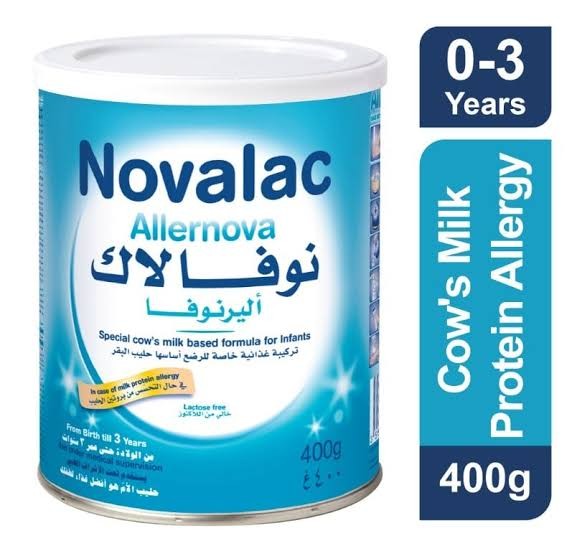 نوفالاك حليب اطفال اليرنوفا 400 جرام