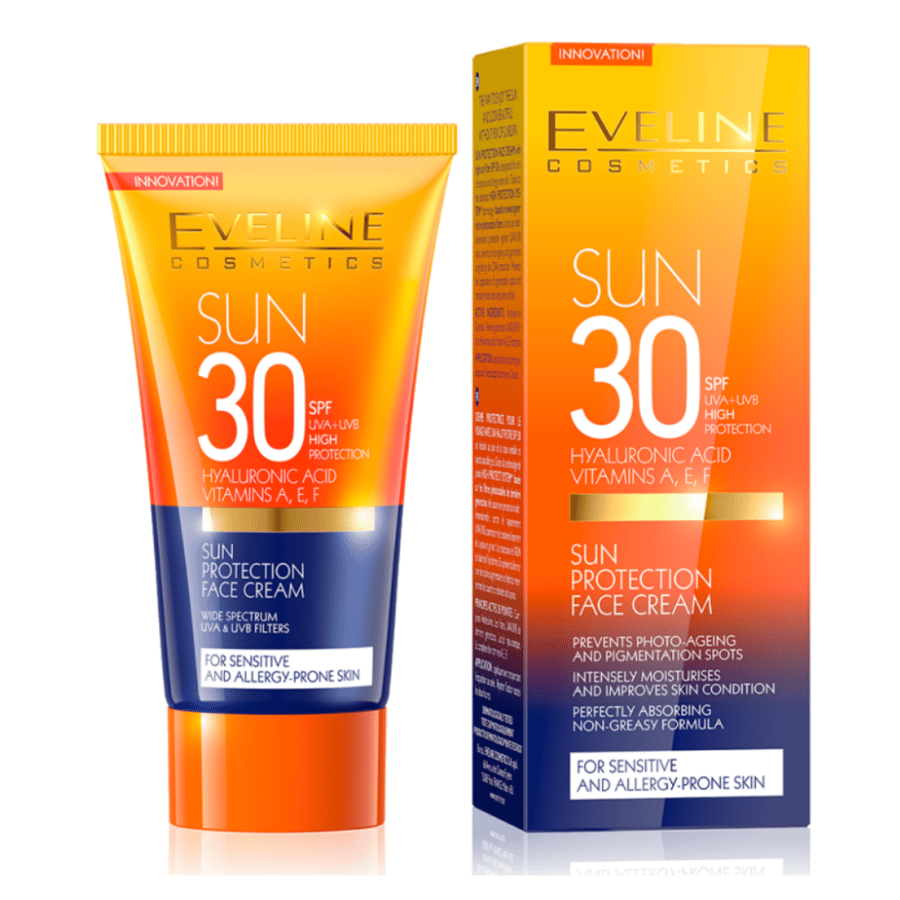 ايفلين صن كير كريم حماية من اشعة الشمس 50 مل 30 spf