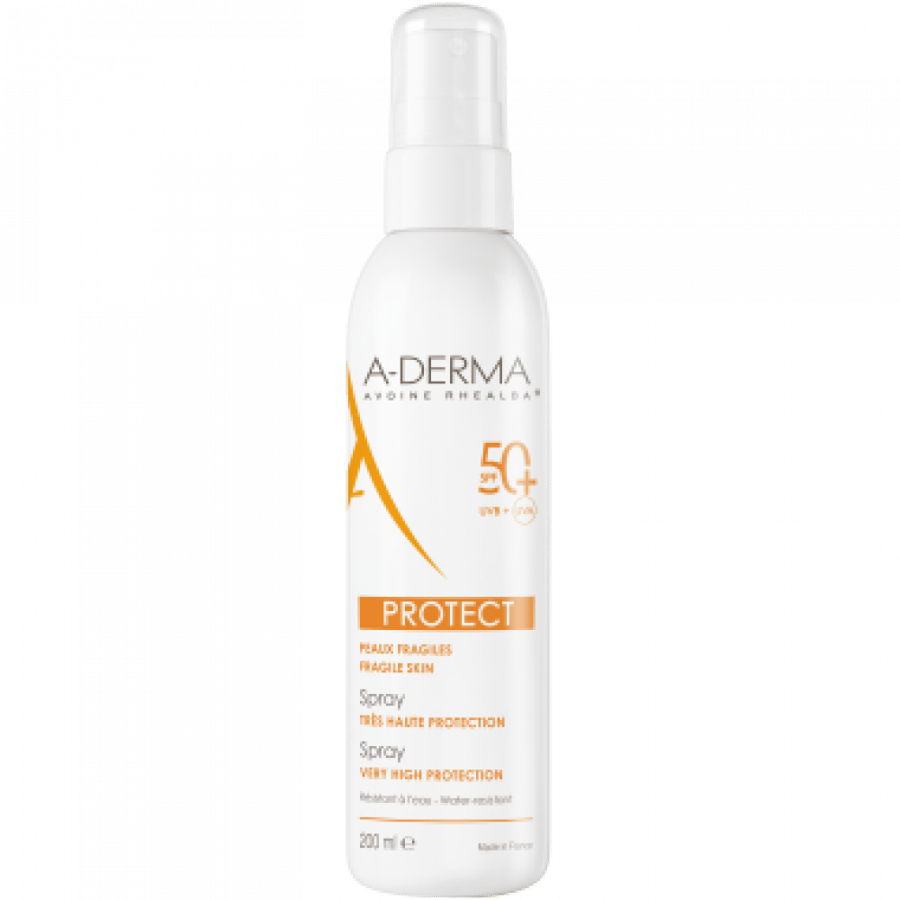 اديرما بروتيكت بخاخ بمؤشر حماية SPF 50 للبشرة الضغيفة 200 مل