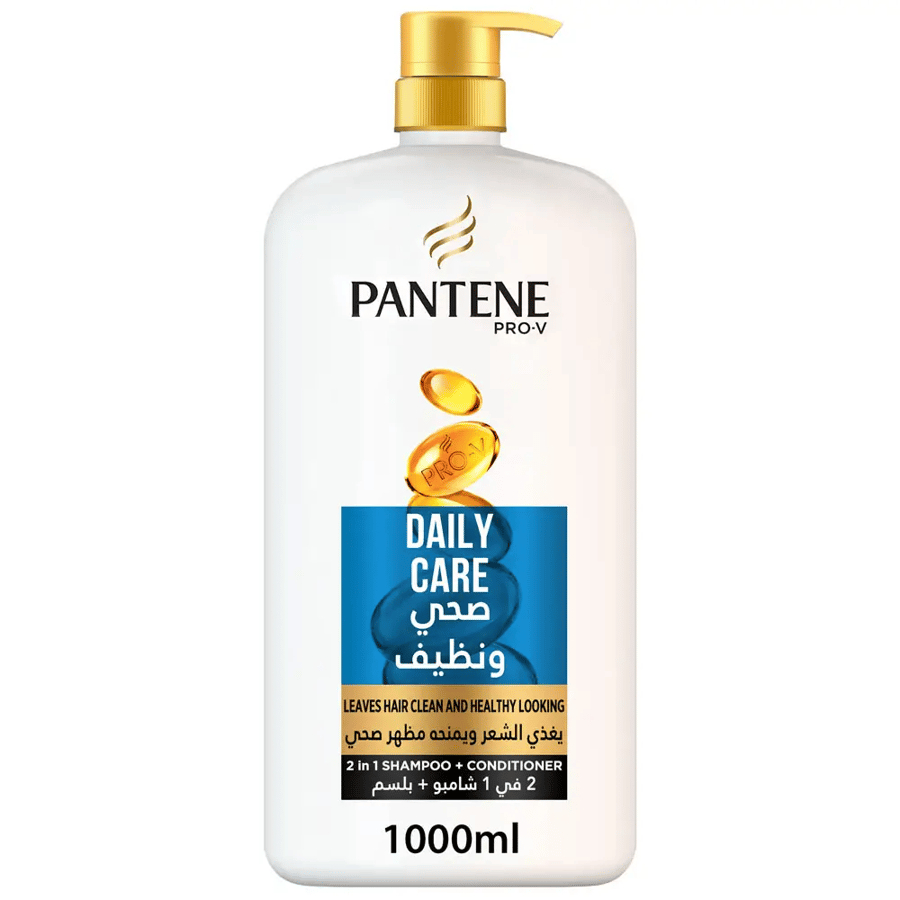 بانتين شامبو صحي ونظيف 2*1 شامبو +بلسم  1000 مل