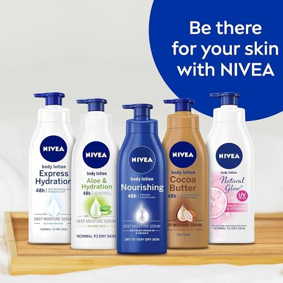 نيفيا لوشن للجسم مع زبدة الكاكاو ـ وفيتامين E للبشرة الجافة 625 مل