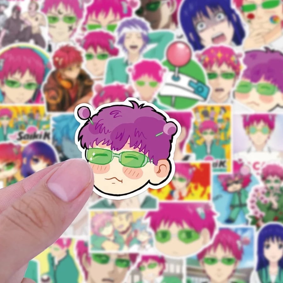 Sticker Set: Saiki