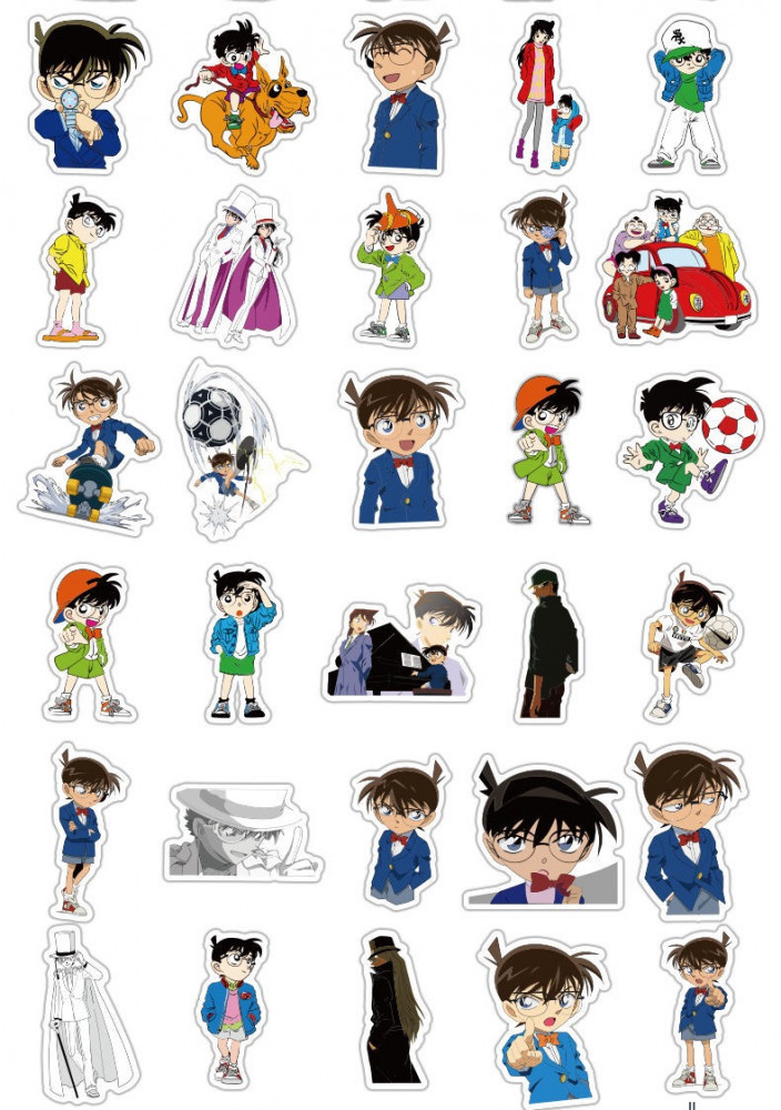 2 Sticker Set: Conan