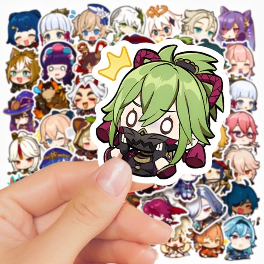 2 Sticker Set: Genshin Impact
