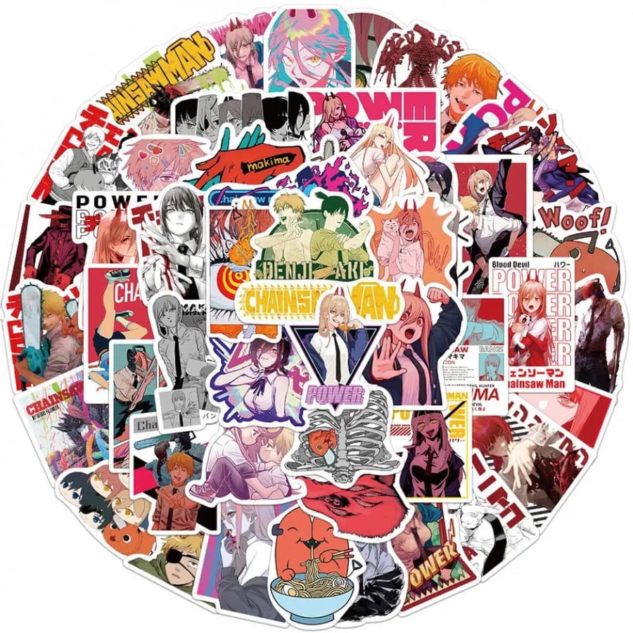 Sticker Set: Chainsaw Man