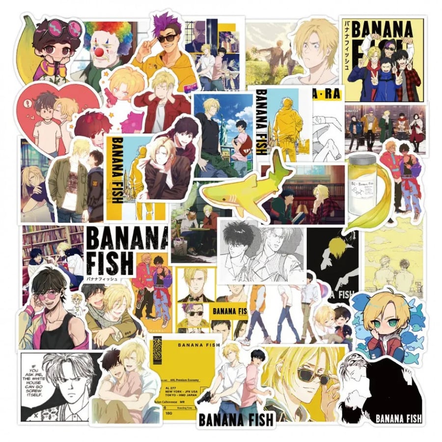 Sticker Set: Banana Fish