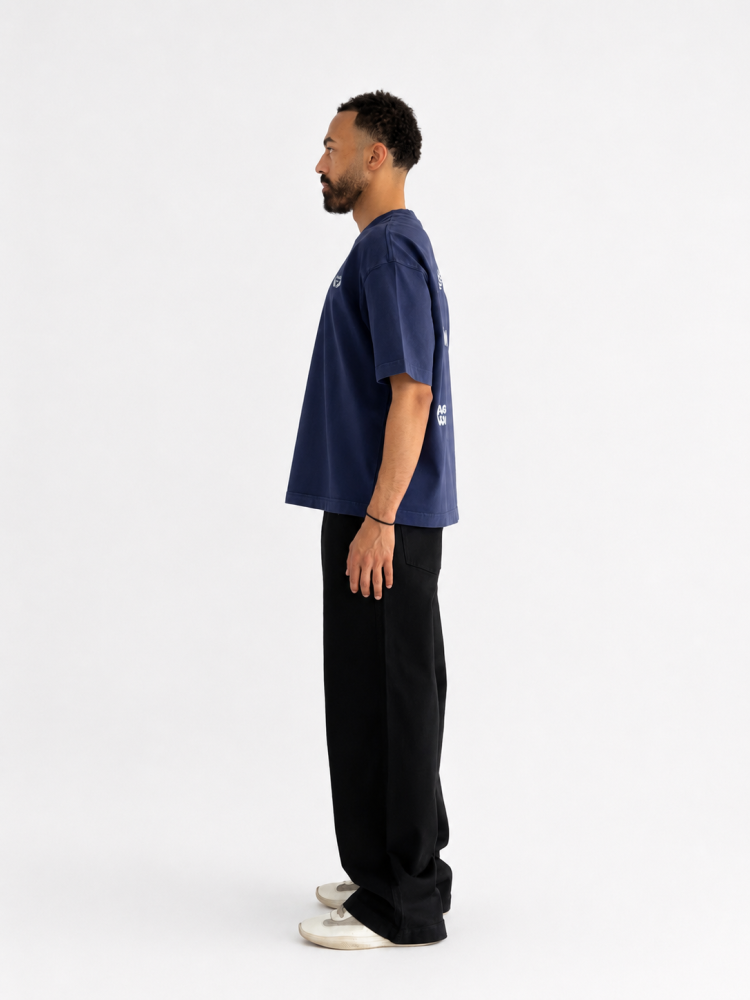 Dark blue T-shirt