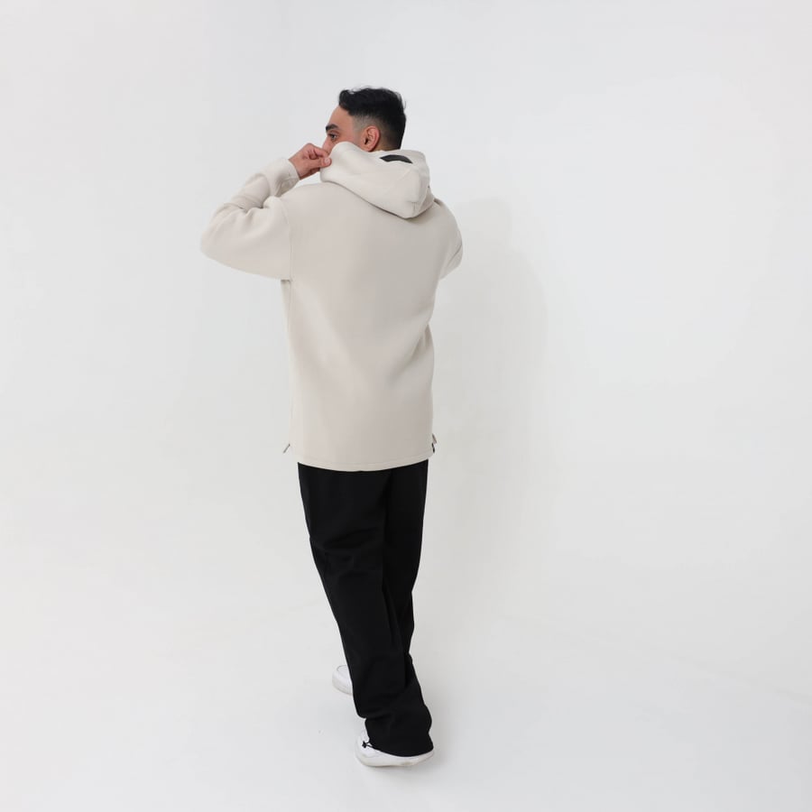 Beige hoodie