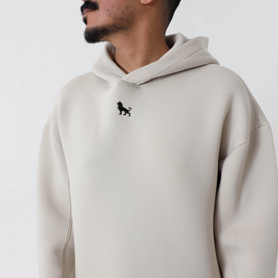 Beige hoodie