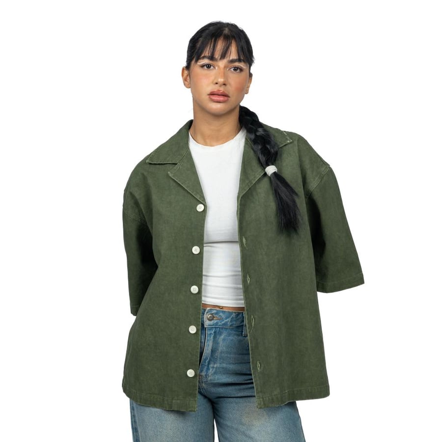 Olive shirt