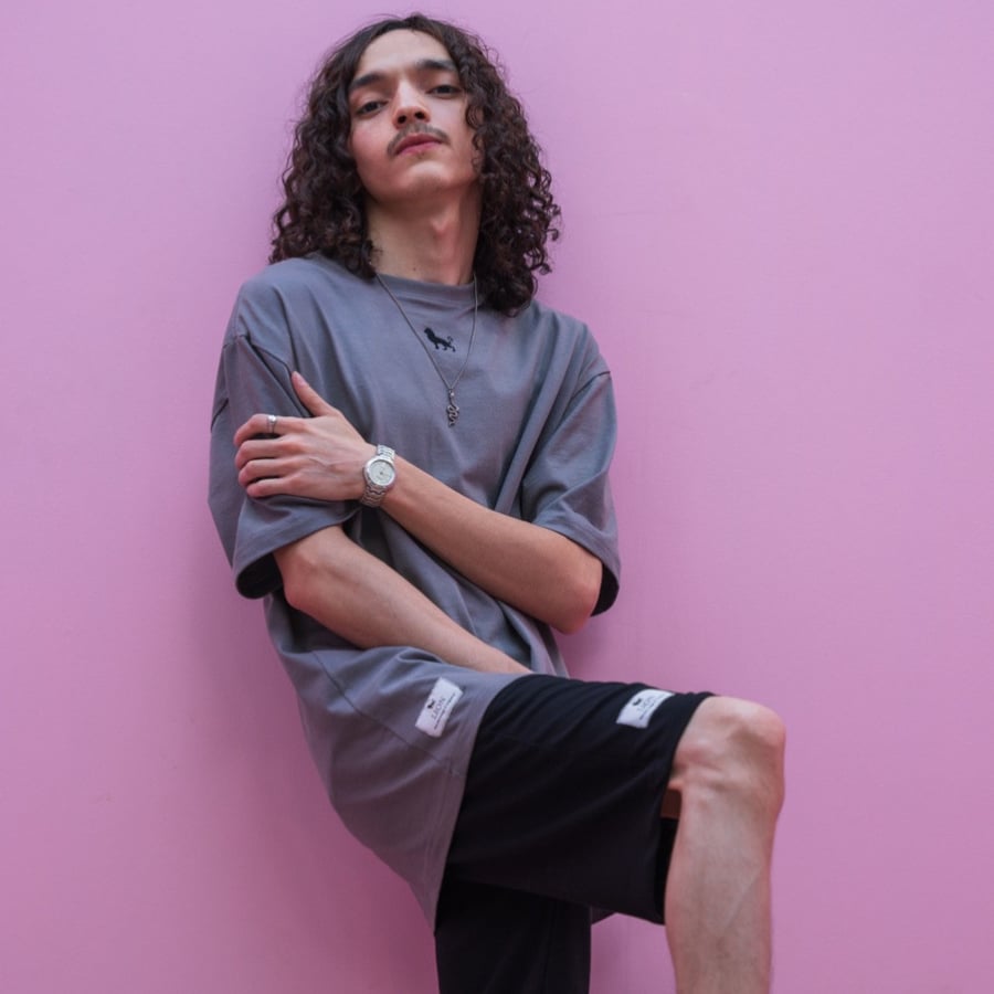 T-shirt and shorts