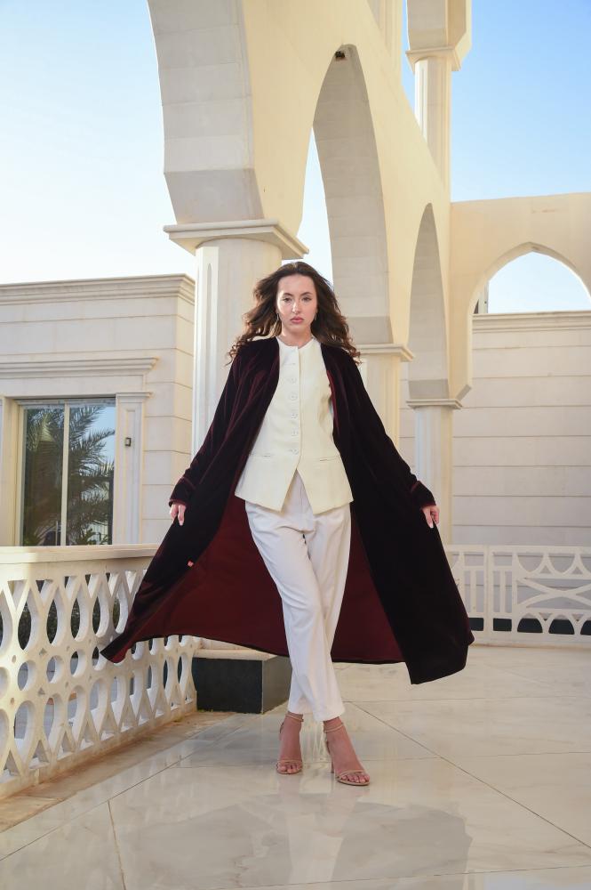 Classic Flow l Velvet Deep burgundy