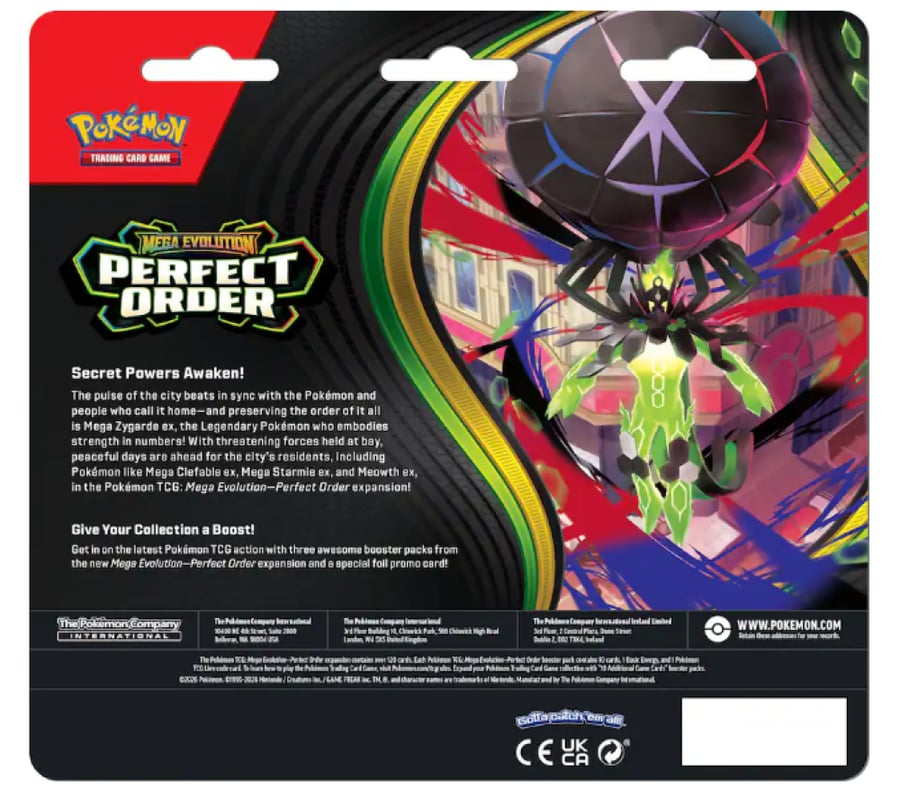 pokemon Perfect order blister