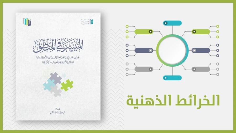 منتج رقمي-خرائط ذهنية كتاب الميسر في المنطق (pdf)