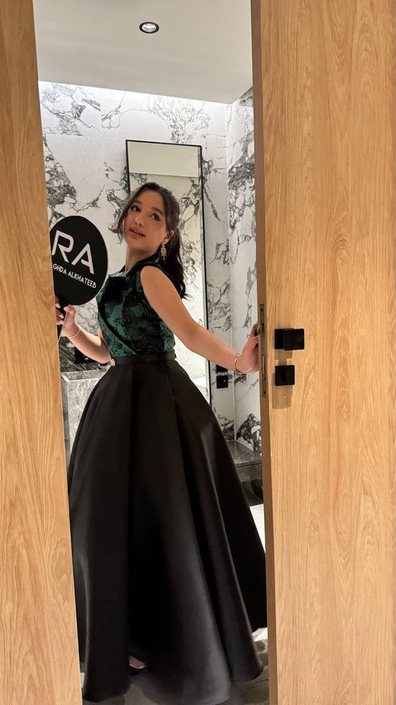 Emerald Noir Gown