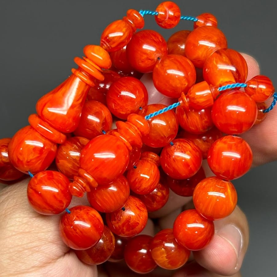 Red coral Tasbih Fatoran