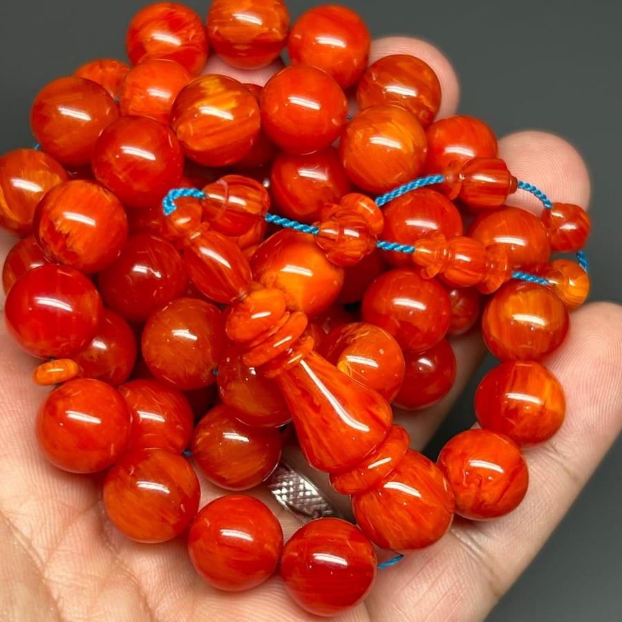 Red coral Tasbih Fatoran
