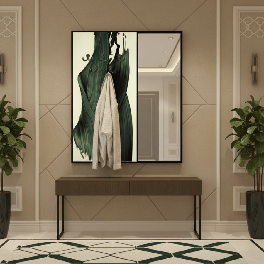 لوحات بمرايا تعليق انيق