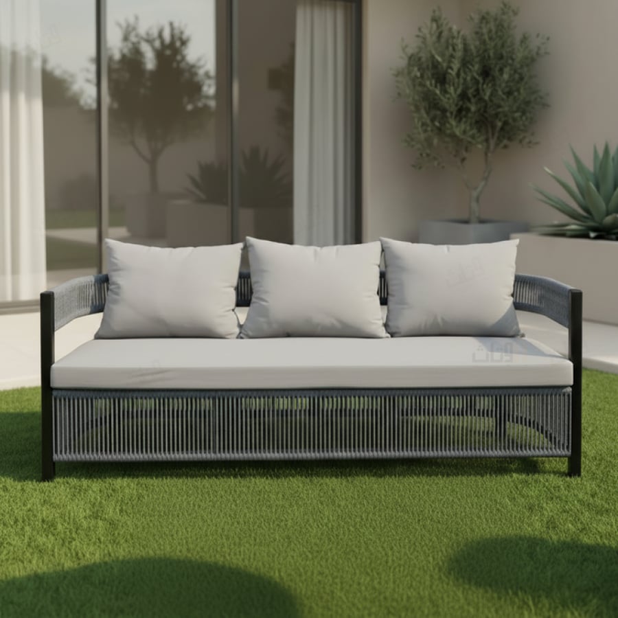 طقم جلوس خارجي 5 مقاعد – تصميم مدمج وعصري